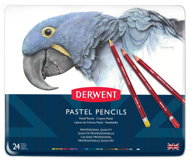 Derwent Professional Pastel Pencils (Pack of 24)