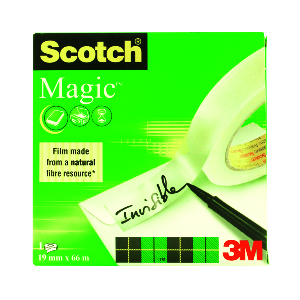 Image of Scotch Magic Tape 810 19mmx66m 8101966
