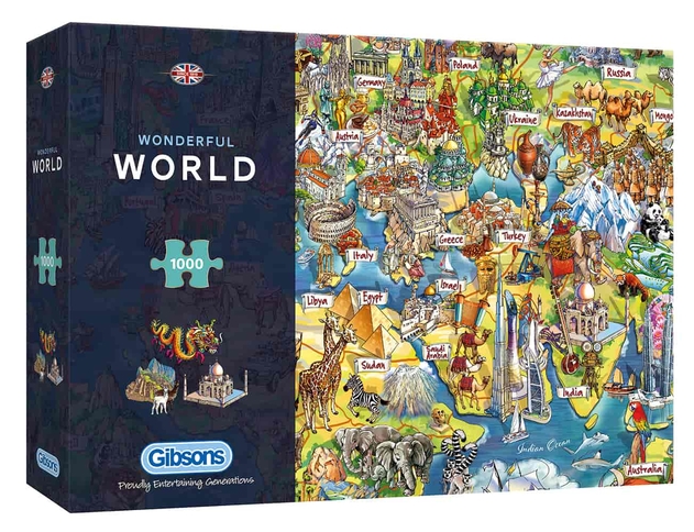 Image of Wonderful World 1000 Piece Jigsaw Puzzle