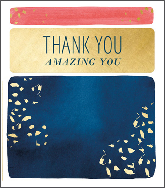 Image of Thank You Amazing You Thank You Card