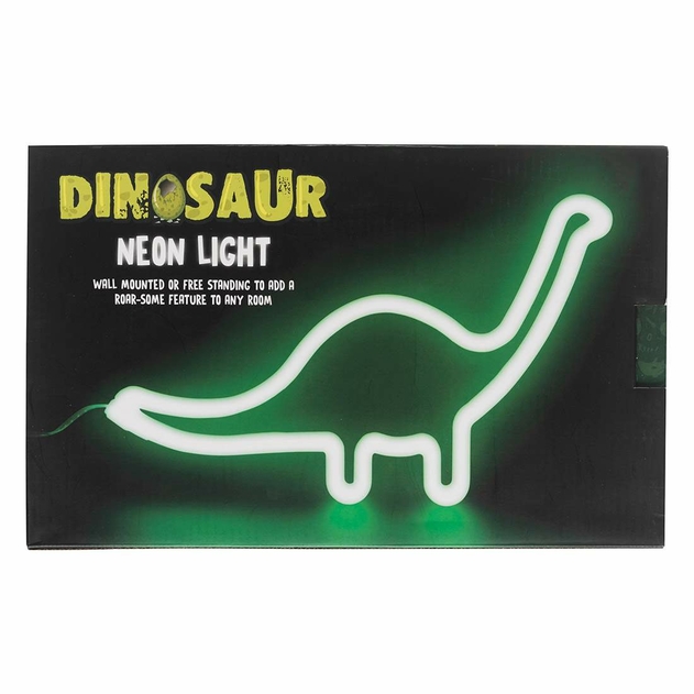 Image of WHSmith Kids Dino Neon Light