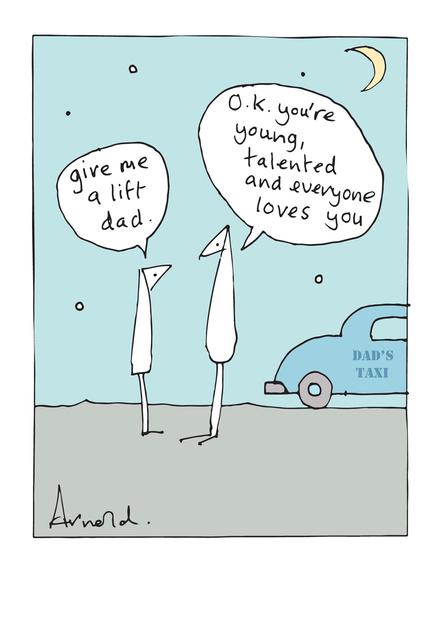 Image of Give Me A Lift Dad Father's Day Card