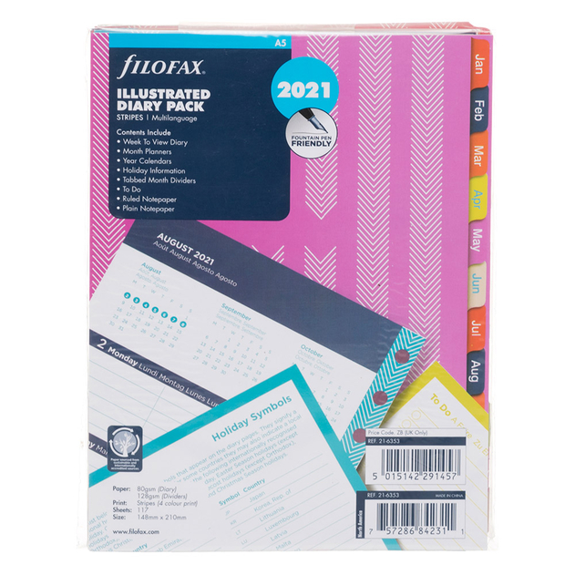 Filofax A5 Diary Refills WHSmith