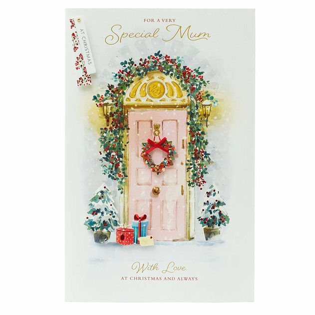 Image of UK Greetings Gibson Mum Christmas Card
