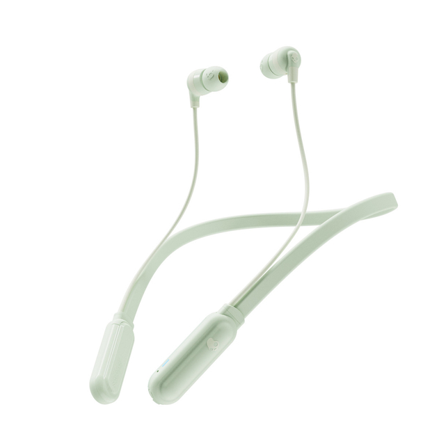 Image of Skullcandy Ink'd+ Earbuds with Microphone Wireless Sage Green In-Ear Headphones