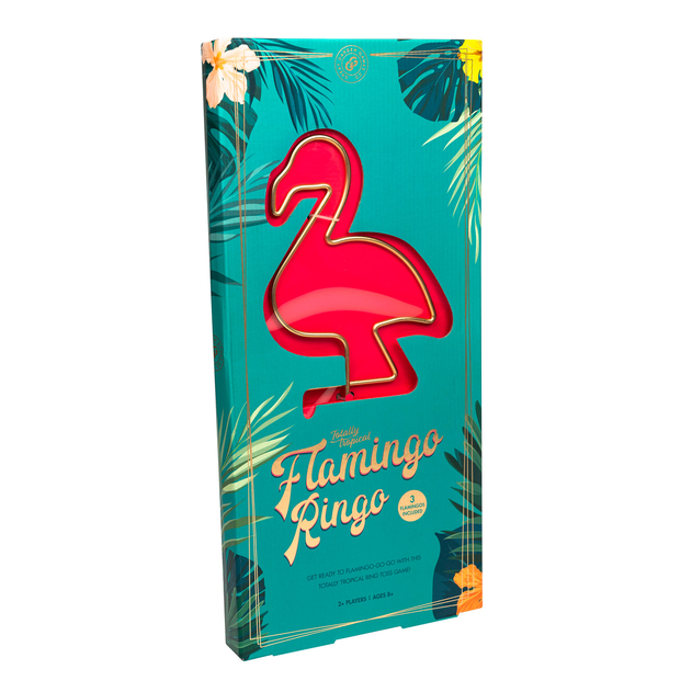 Image of Professor Puzzle Flamingo Ringo Garden Game Set