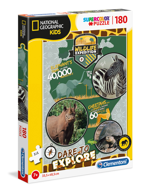 Image of National Geographic Wildlife Expedition 180 piece Jigsaw