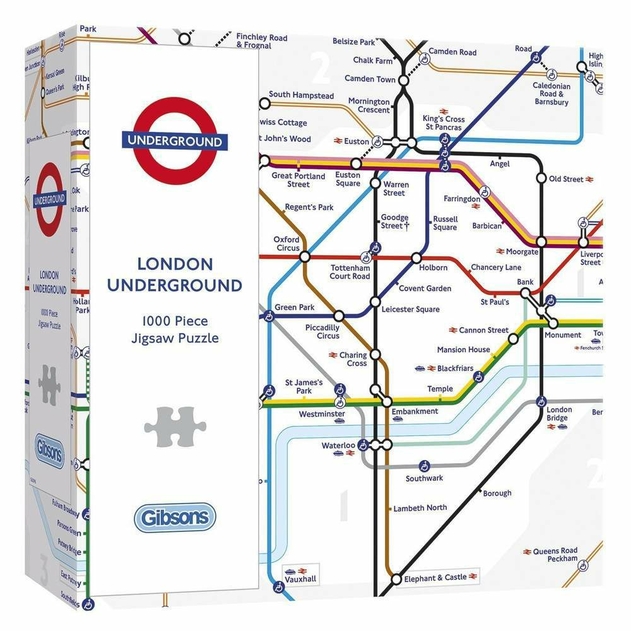 Image of TFL London Underground 1000 Piece Jigsaw Puzzle
