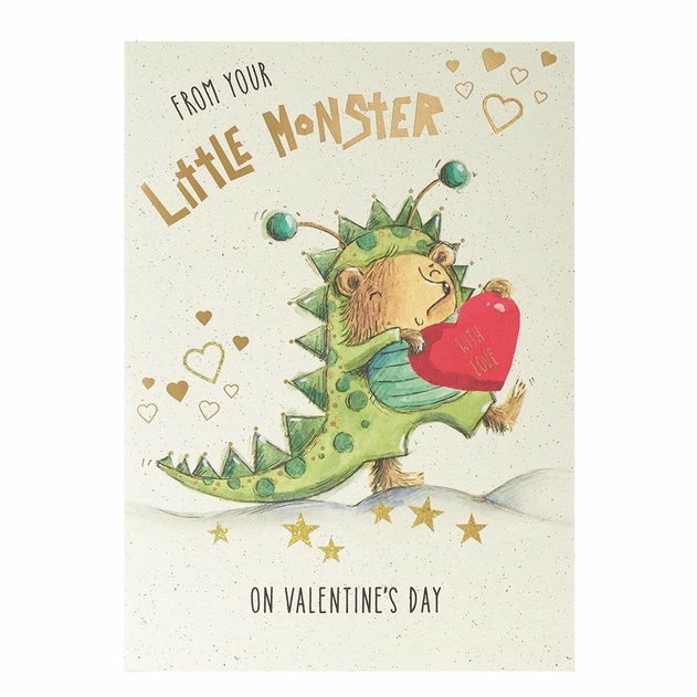 Image of UK Greetings Daddy Valentine's Day Card
