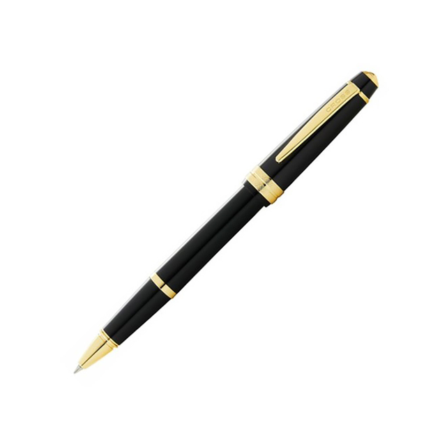 Cross Bailey Light Black Resin with Gold Tone Appointments Rollerball Pen