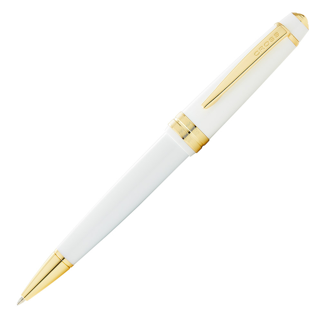 Cross Bailey Light White Resin with Gold Tone Appointments Ballpoint Pen