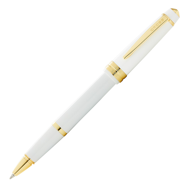 Cross Bailey Light White Resin with Gold Tone Appointments Rollerball Pen