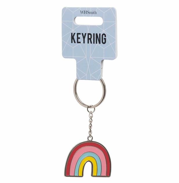 WHSmith Rainbow Keyring