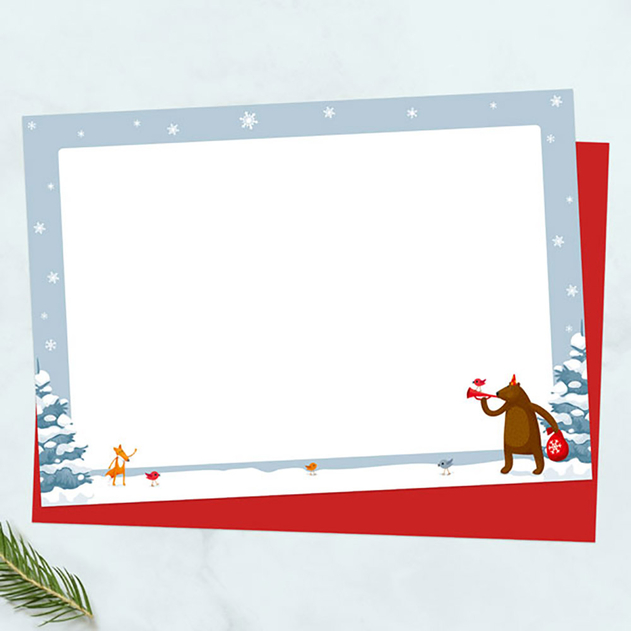 Image of Dotty About Paper Festive Friends Christmas Note Cards (Pack of 10)