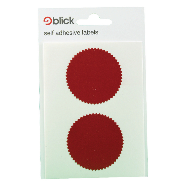 Blick Company Seal 50mm Diameter Red 8 Per Dispenser (160