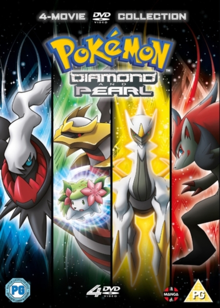 Pokemon Diamond And Pearl The Movie Collection 10 13
