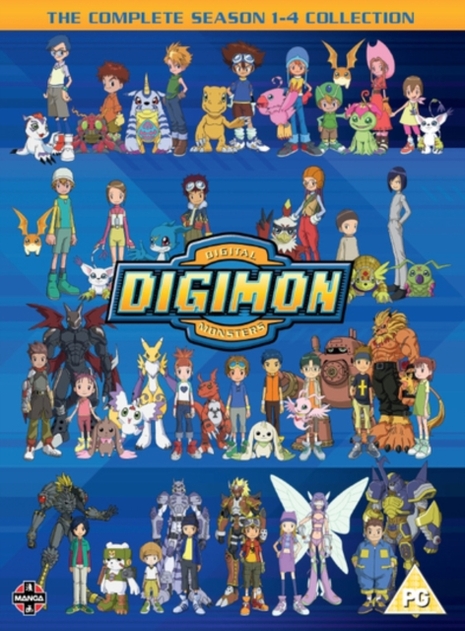 Image of Digimon - Digital Monsters: Seasons 1-4