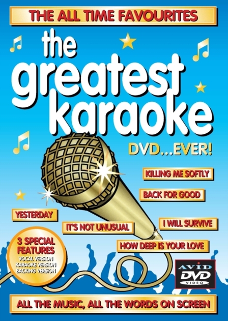 The Greatest Karaoke DVD... Ever!