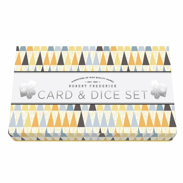 Image of Pyramid Patterns Playing Card Dice Set