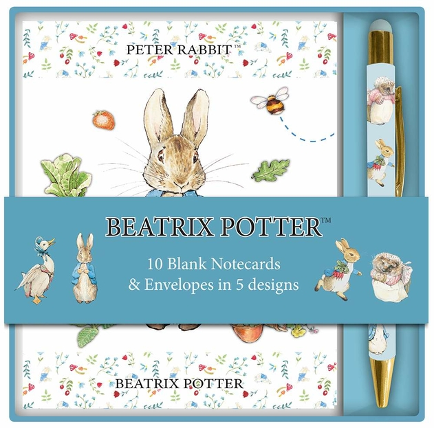 Image of World of Beatrix Potter Notecard and Pen Boxed Set