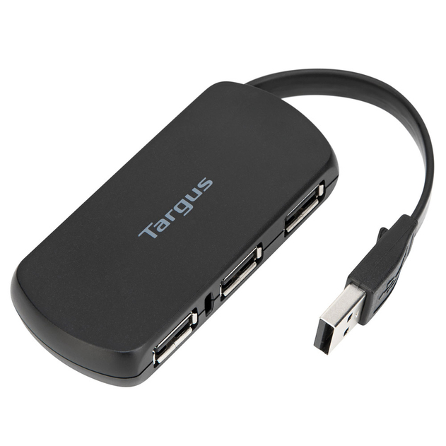 Image of Targus 4 Port Black USB Hub