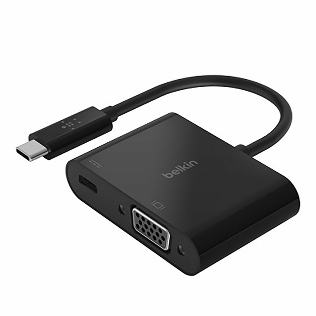 Image of Belkin USB-C To VGA & Charge Adapter