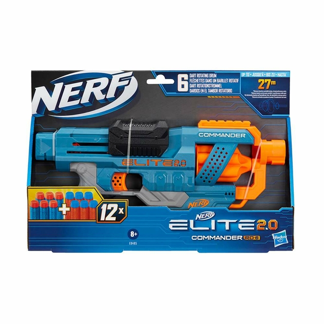 Image of Nerf Elite 2.0 Commander RD-6 Dart Blaster Toy