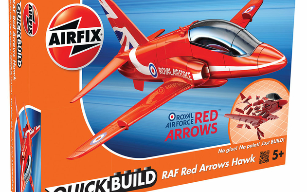 Image of Airfix QUICKBUILD Red Arrows Hawk