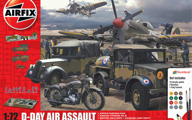Image of Airfix 75th Anniversay D-Day Air Assault Gift Set