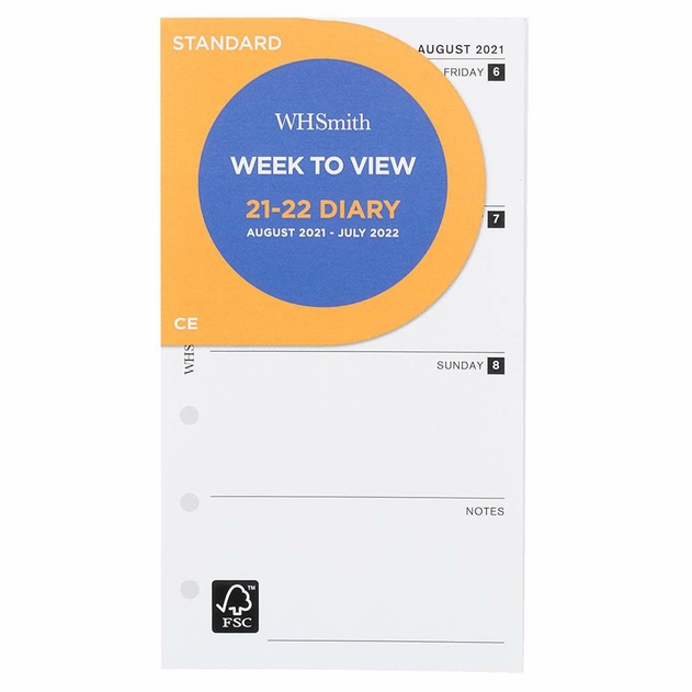 Diary Refills WHSmith