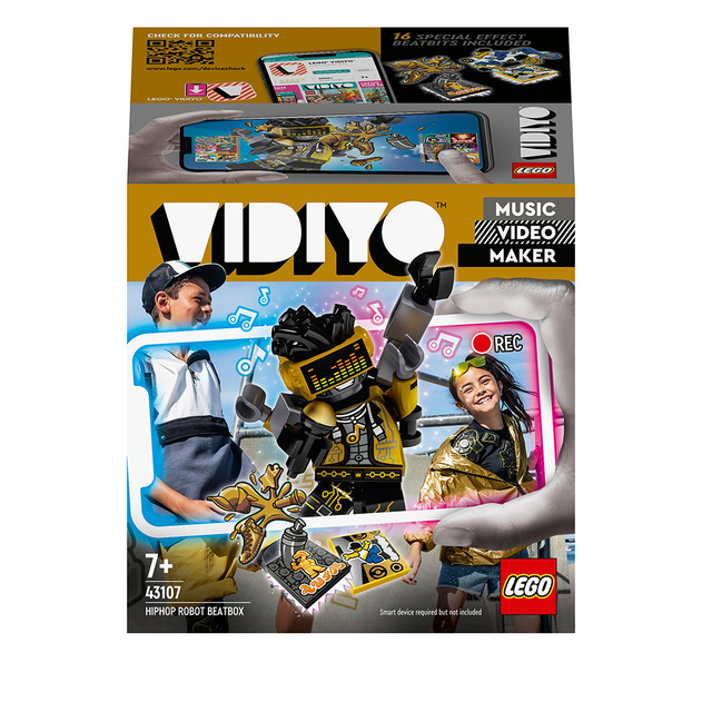 Image of LEGO VIDIYO HipHop Robot BeatBox Music Video Maker Toy 43107