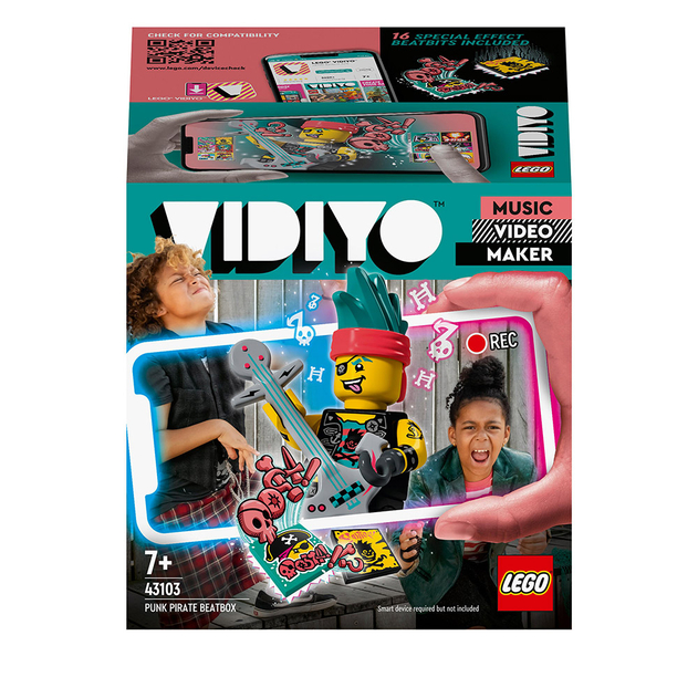 Image of LEGO VIDIYO Punk Pirate BeatBox Music Video Maker Toy 43103