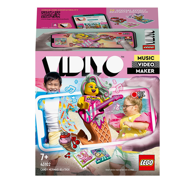 Image of LEGO VIDIYO Candy Mermaid BeatBox Music Video Maker Toy 43102