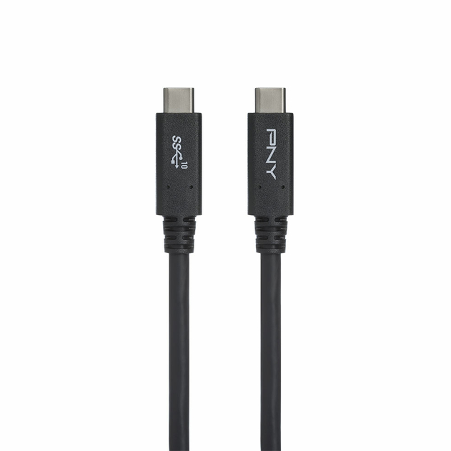 Image of PNY USB-C to USB-C 3.1 Gen2 Cable 1m - Black