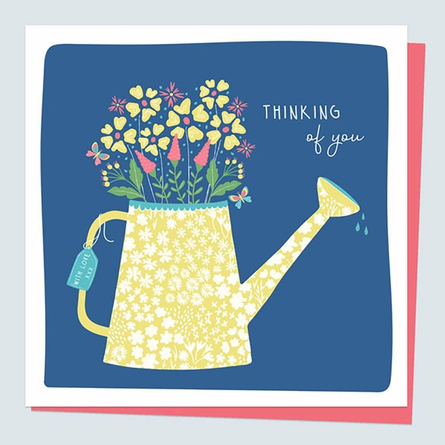 Image of Dotty About Paper Watering Can Thinking of You Card