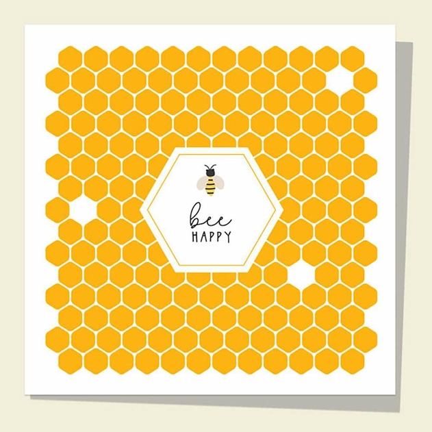 Image of Dotty About Paper Bee Happy Thinking of You Card