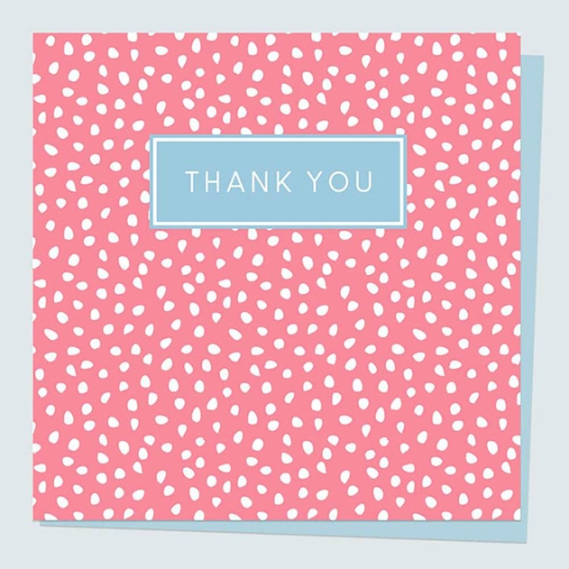 Image of Dotty About Paper Pinking Out Loud Thank You Card