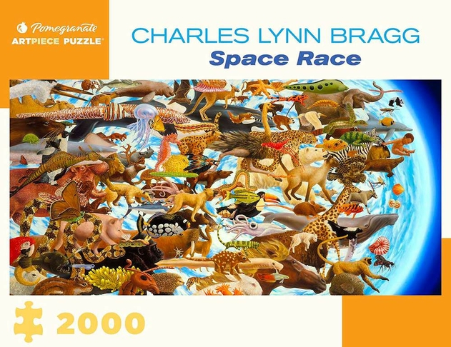 Image of Pomegranate Charles Lynn Bragg Space Race 2000 Piece Jigsaw Puzzle