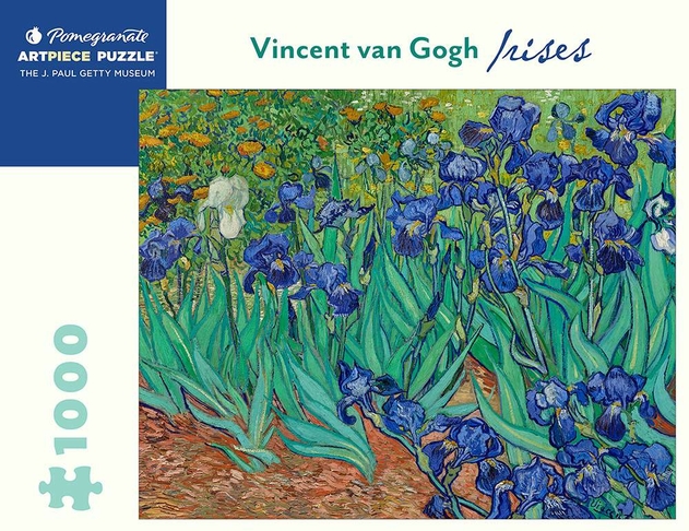 Image of Pomegranate Van Gogh Irises 1000 Piece Jigsaw Puzzle