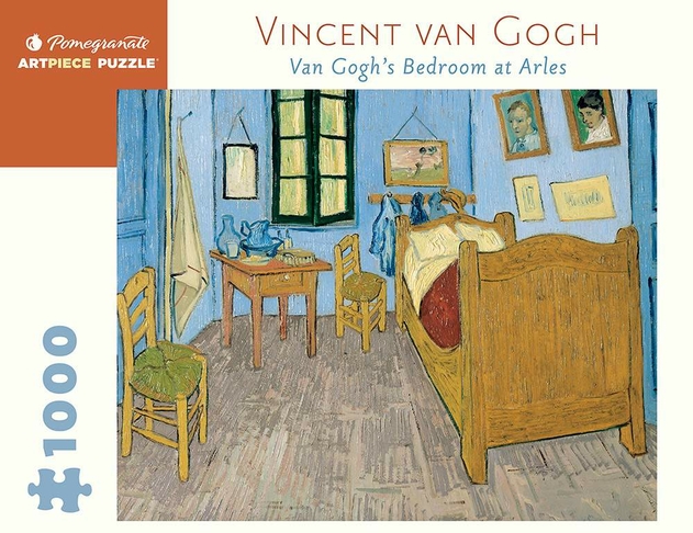 Image of Pomegranate Van Gogh's Bedroom at Arles 1000 Piece Jigsaw Puzzle