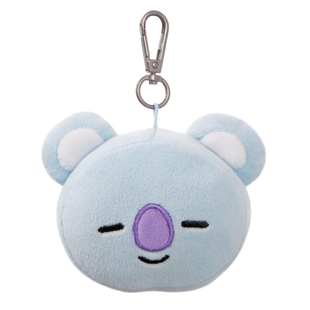 Image of BT21 Koya Head Soft Toy Keychain