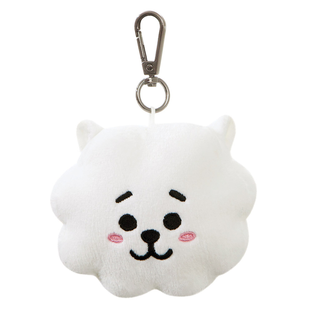 Image of BT21 RJ Head Soft Toy Keychain