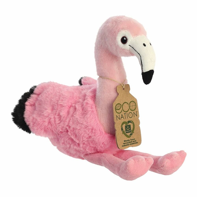 Image of Eco Nation Flamingo Soft Toy