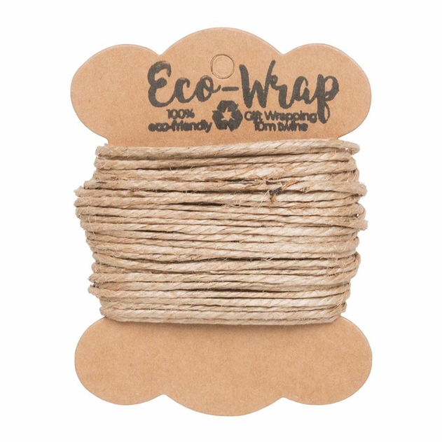 Image of Eco-Wrap Natural Jute Twine 10m