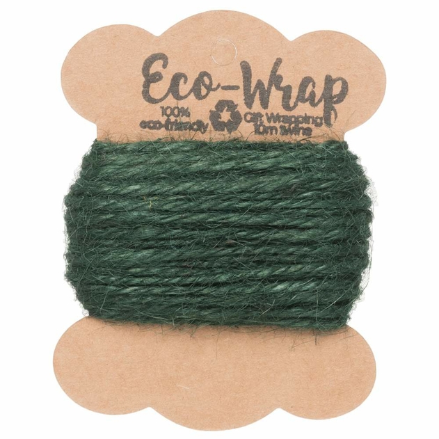 Image of Eco-Wrap Forest Green Jute Twine 10m