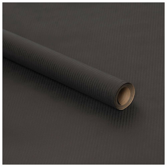 Image of Eco-Wrap Black Wrapping Paper 4m