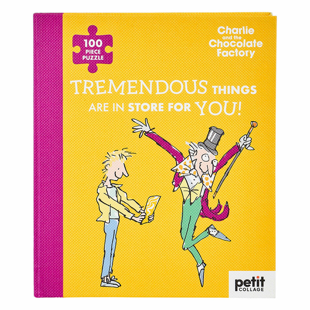Image of Petit Collage Charlie and the Chocolate Factory 100 Piece Jigsaw Puzzle