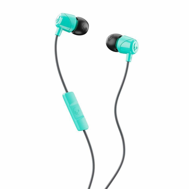 Image of Skullcandy Jib Earbuds with Microphone Wired Blue In-Ear Headphones
