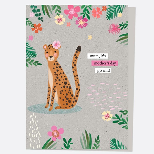 Image of Dotty About Paper Wild At Heart Happy Mother's Day Card