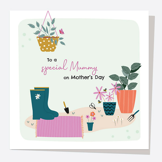 Image of Dotty About Paper Pretty Wildflowers Special Mummy Mother's Day Card